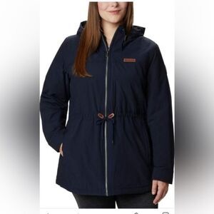 Columbia Women's Chatfield Hill Jacket navy blue small nwt